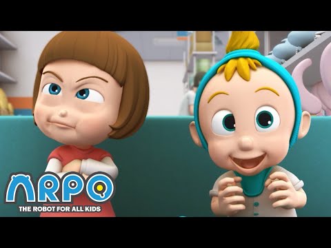 Arpo the Robot | SALLY AND DANIEL +MORE FULL EPISODES | Compilation | Funny Cartoons for Kids