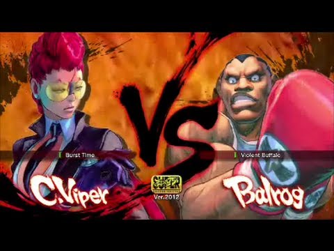 SSFIV AE Ver.2012 : o Wolfkrone o ( C.Viper ) VS OSV305 ( Balrog ) Ranked Match On Xbox 360