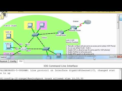 Layer 2 LAN and Switch Security - CCNA Security Part 4