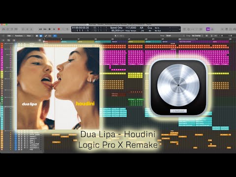 Dua Lipa - Houdini (Instrumental) | Logic Pro X Remake