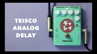 Teisco Analog Delay - Demo video