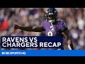The Ravens Destroy the Chargers Recap | CBS Sports HQ