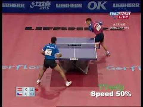 TT-Action.de: Petr Korbel vs Chen Weixing