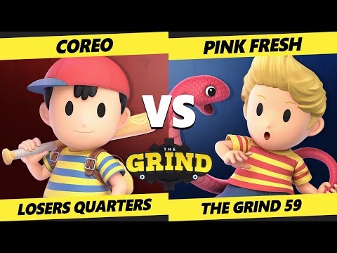 Smash Ultimate Tournament - Coreo (Ness) Vs. Pink Fresh (Lucas) - The Grind 59 SSBU Losers Quarters