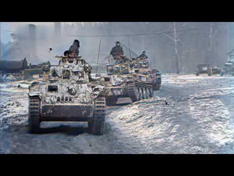 Battle of Moscow (II), German troops advancing toward Moscow, Operation Typhoon #ww2 #tank #history