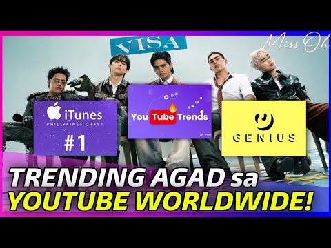 SB19 VISA Latest Achievements: YOUTUBE WORLDWIDE & in 10 COUNTRIES; ITUNES PH & GENIUS LYRICS!