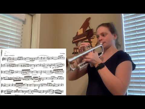 2021 TMEA All-State Trumpet Audition: Etude #2