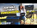 Power 12V gear ANYWHERE! Kings Lithium POWER PACK features!