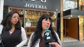 La indignación de la dueña de la joyería asaltada en la peatonal de San Juan