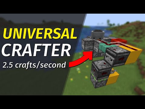 Ein völlig neues Redstone-Feld: Crafter Tech