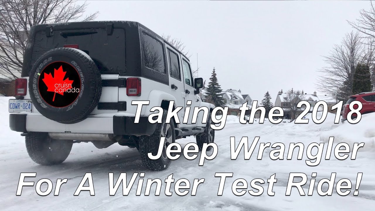 2018 Jeep Wrangler JK Sahara Unlimited Winter Test Drive