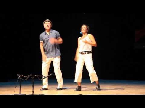 Keith Terry & Evie Ladin #BodyMusic @ #IBMF 12