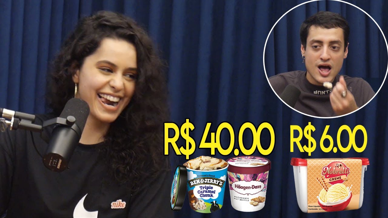 Você Consegue Perceber a Diferença Entre um Sorvete Barato e um Caro