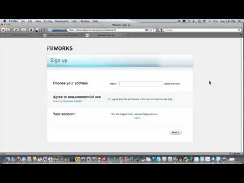 Setting Up a PBWorks FREE Account for Educators