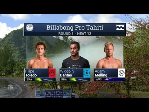 2016 Billabong Pro Tahiti: Round One, Heat 12
