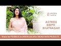 ACTRESS DEEPTI BHATNAGAR ON AROMA VASTU PRODUCTS AYATAN