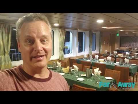 What meals are included on the Aranui?