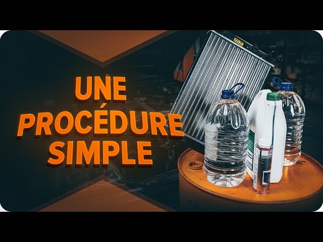 Regardez le vidéo manuel sur la façon de remplacer PEUGEOT 607 Radiateur liquide de refroidissement