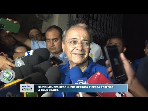 Sílvio Mendes reconhece derrota e prega respeito à democracia 03 10 2022