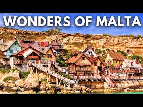 Wonders of Malta - The Most Amazing Places In Malta | Travel Video 4K