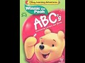 Disney Learning Adventures Winnie The Pooh ABC S Discovering Letters And Words 2004 DVD Overview