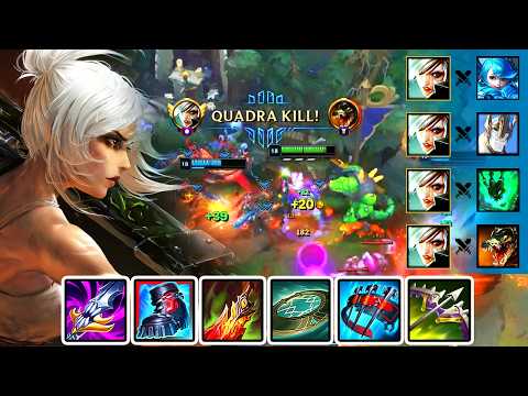 Rank 1 Riven Goes 1v9 in a Fate Balance Challenger Ranked Game