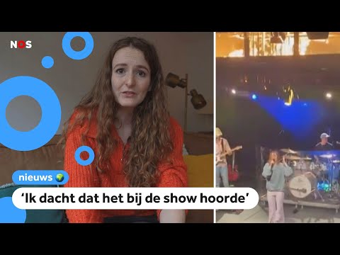 Brand bij show van Lisanne Dijkstra: 'Blij dat iedereen veilig is'