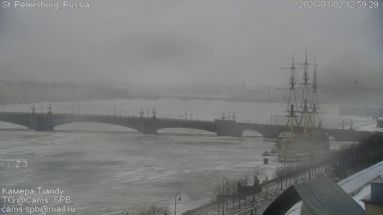 LIVE CAMERA Russia Saint Petersburg in real time online Санкт-Петербург онлайн управляемая камера