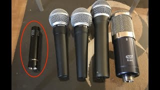 Video thumbnail for AT2021 vs MXL R144 vs SM58 vs Q2U.....Just for Fun by Andrew Siemon