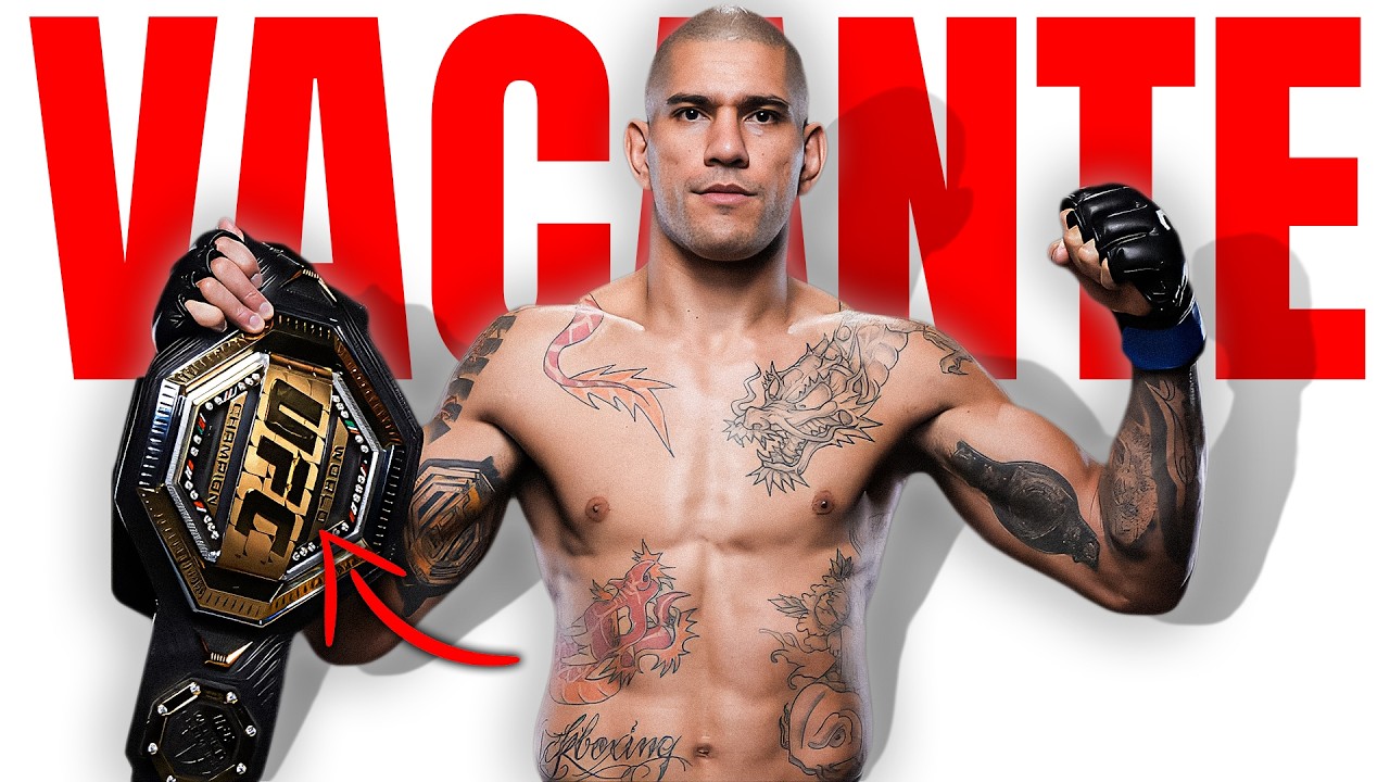 ALEX PEREIRA DEJARÁ VACANTE EL CINTURÓN!!!