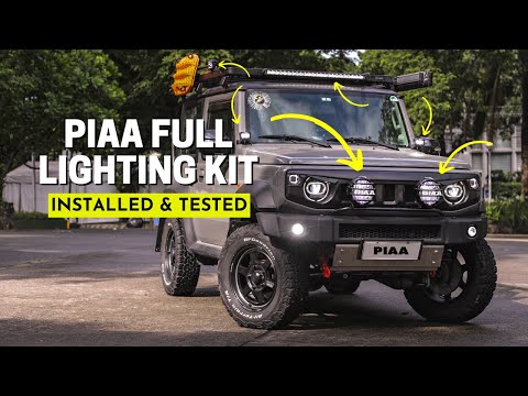 How bright are PIAA lights? Installed NEW LIGHTS on PROJECT JEEPNY!