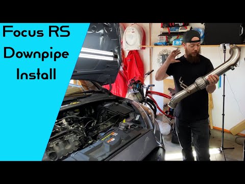 INSTALLING THE FOCUS RS DOWNPIPE - Easy steps with reference!