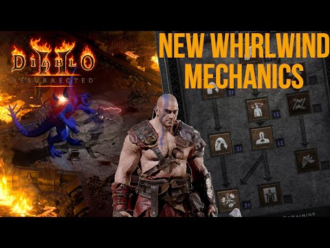 NEW WHIRLWIND MECHANICS ARE....INTERESTING | Whirlwind Barbarian Changes | Diablo 2 Resurrected D2R
