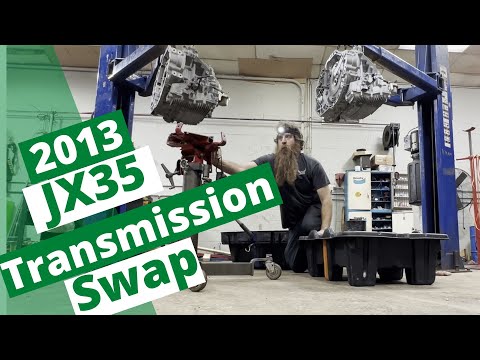 2013 Infiniti JX35 Transmission Removal. 5 Minute Transmissions!