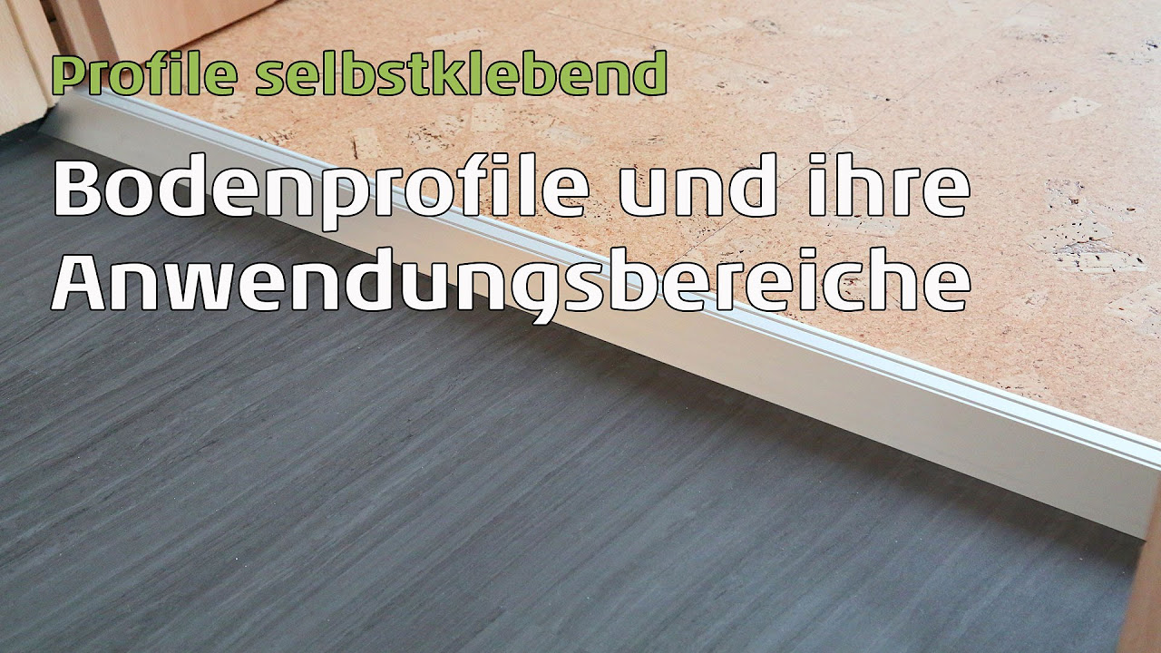 Profili per pavimenti in vinile, parquet, laminato e sughero e loro aree di applicazione