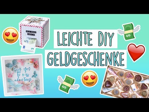 3 creative DIY money gifts for weddings, birthdays or anniversaries