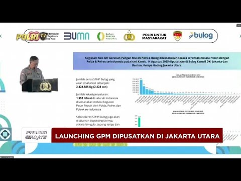 PRESISI UPDATE: LAUNCHING GERAKAN PANGAN MURAH POLRI DAN BULOG 14/08/25 (10.16)