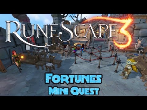 RS3 Mini-Quest Guide - Fortunes- (2021) - Once Upon a Time series - Normal Speed - Runescape Quest