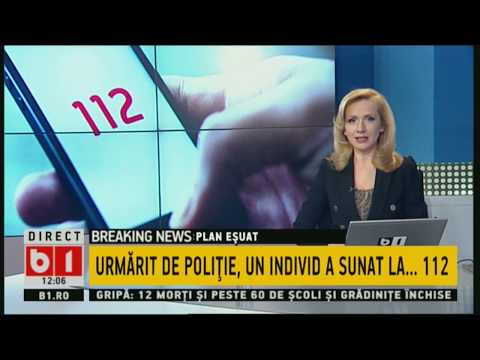 STIRI B1 ORA 12.00 DIN 2 FEB 2020:SOTIE SNOPITA DE SOT, VECINUL AMENDAT CU 500 LEI CA A SUNAT LA 112