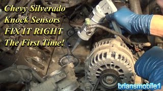 Chevy Silverado Knock Sensors FIX IT RIGHT The First Time
