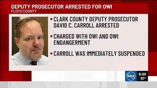 Clark County deputy prosecutor arrested on OWI charge, suspended from his duties