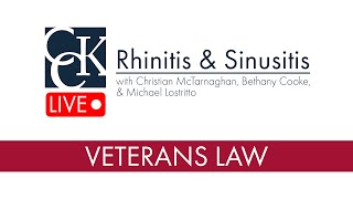 Allergic Rhinitis & Sinusitis VA Disability Ratings