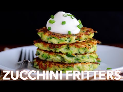 How To Make Easy Zucchini Fritters - Must Try Recipe