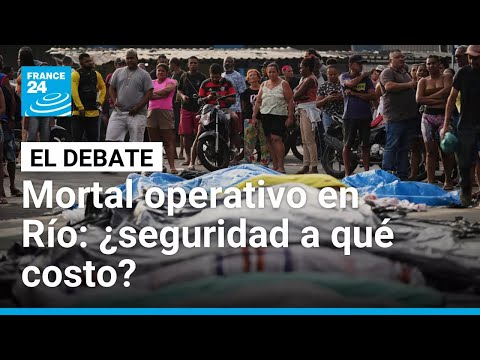 Mortal operativo en Río de Janeiro: ¿seguridad a qué costo? • FRANCE 24 Español