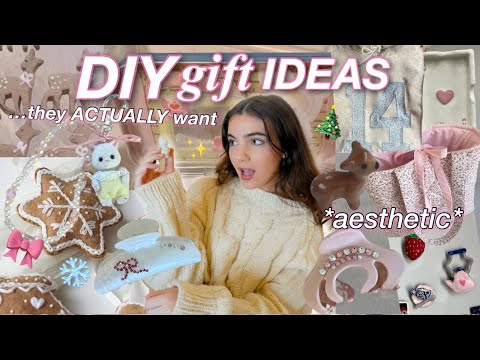 DIY HOLIDAY GIFTS people will ACTUALLY want! 🎀❄️ Winter hobbies you can do when you're bored!