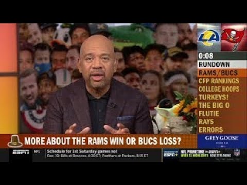 Pardon The Interruption |  Wilbon's takeaway from Bucs- Rams last night: Tom Brady deserved blames?