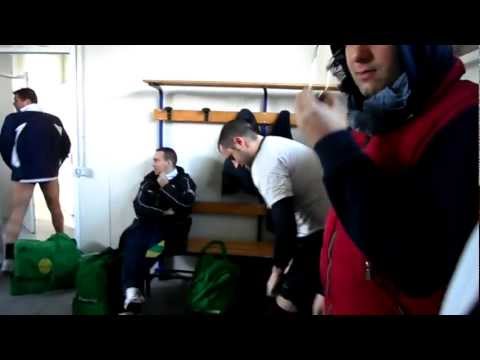 Spogliatoio pre-gara(11 marzo 2012)