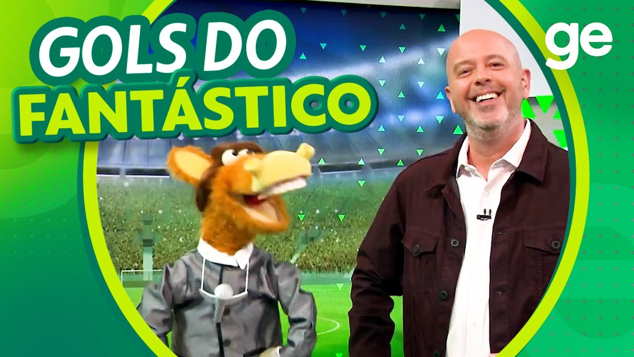 GOLS DO FANTÁSTICO🐴⚽ESPECIAL SILVIO SANTOS🎙️🖤 E GOLEADA DO LÍDER BOTAFOGO NO BRASILEIRÃO | ge.globo