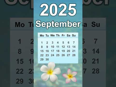 September 2025 Calendar
