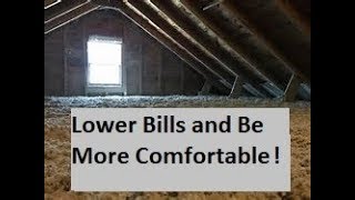 Save Money By Adding Attic Insulation!